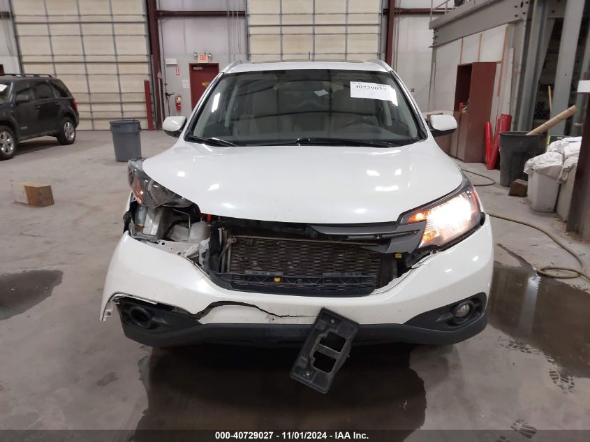 2014 Honda Cr-V Ex-L VIN: 5J6RM4H70EL053026 Lot: 40729027