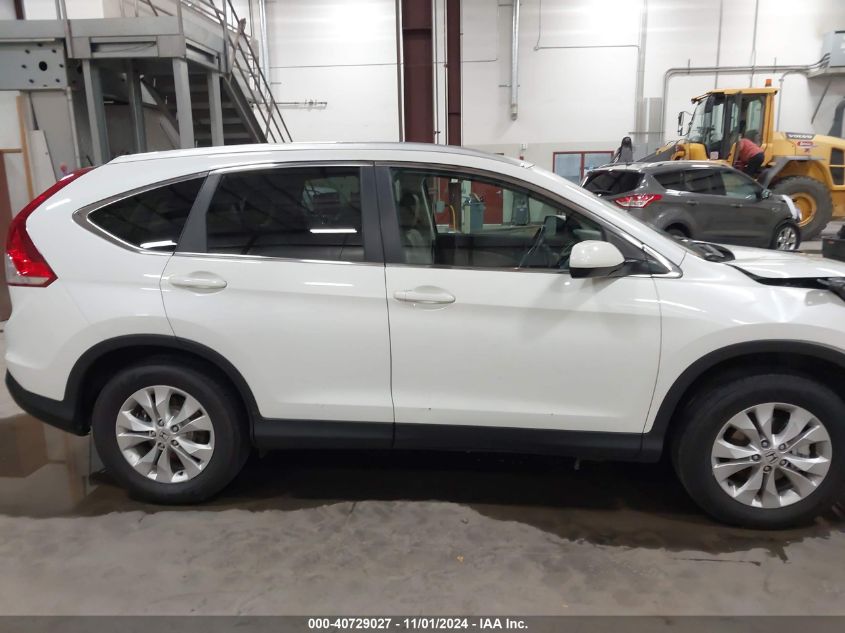 2014 Honda Cr-V Ex-L VIN: 5J6RM4H70EL053026 Lot: 40729027