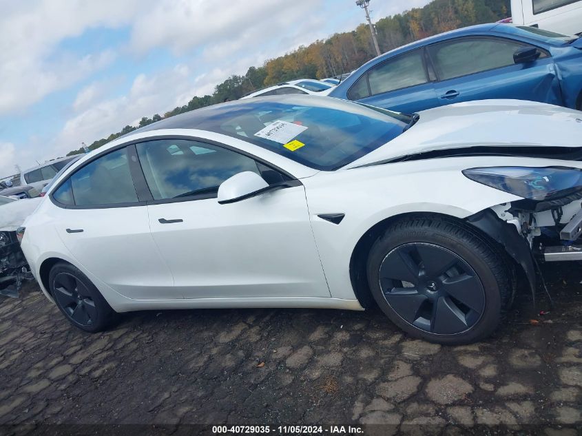 2023 TESLA MODEL 3 VIN: 5YJ3E1EA3PF658462