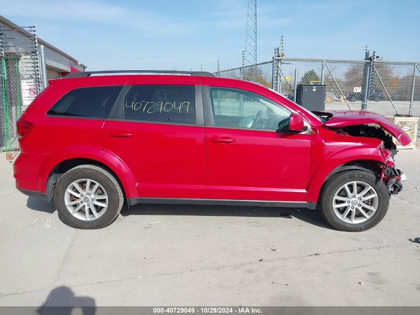 2017 Dodge Journey Sxt VIN: 3C4PDCBG6HT523262 Lot: 40729049