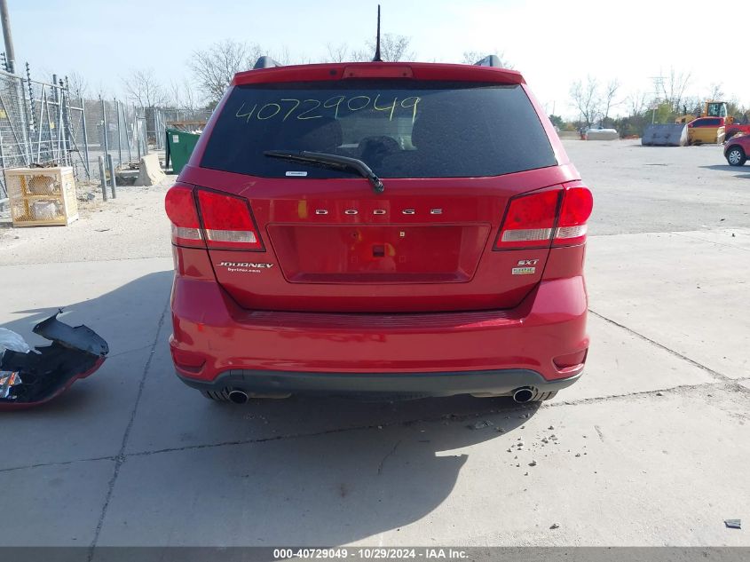 2017 Dodge Journey Sxt VIN: 3C4PDCBG6HT523262 Lot: 40729049