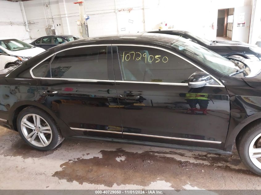 2014 Volkswagen Passat 2.0L Tdi Sel Premium VIN: 1VWCN7A39EC093037 Lot: 40729050