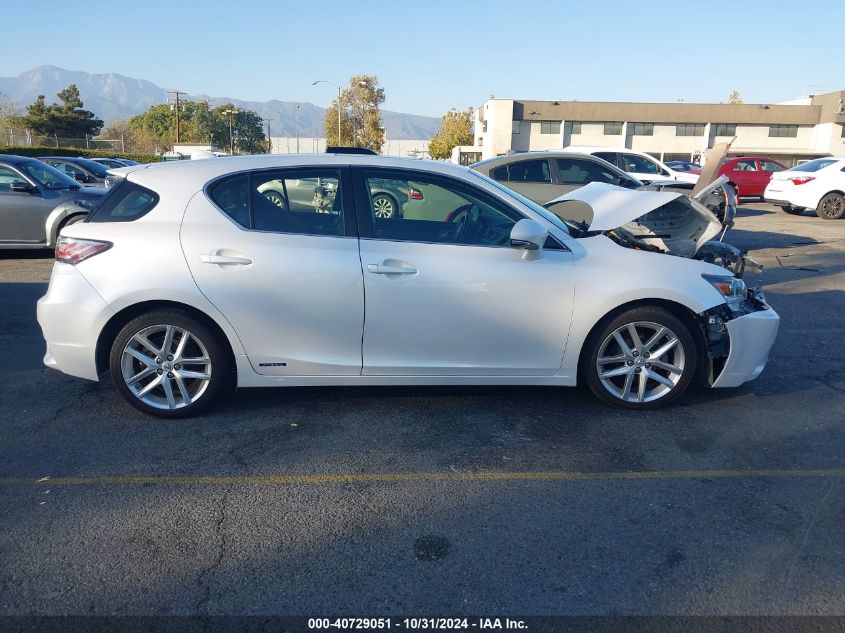 2017 Lexus Ct 200H VIN: JTHKD5BH5H2279845 Lot: 40729051