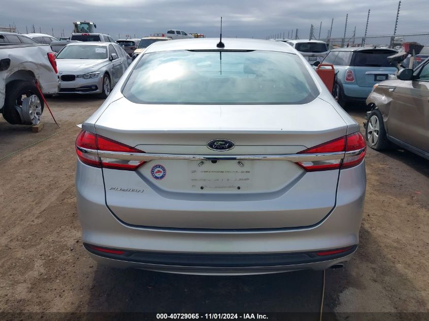 2017 Ford Fusion S VIN: 3FA6P0G73HR184490 Lot: 40729065