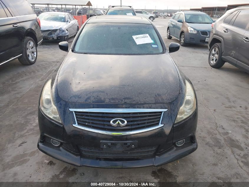 2010 Infiniti G37 Journey VIN: JN1CV6AP0AM201889 Lot: 40729084