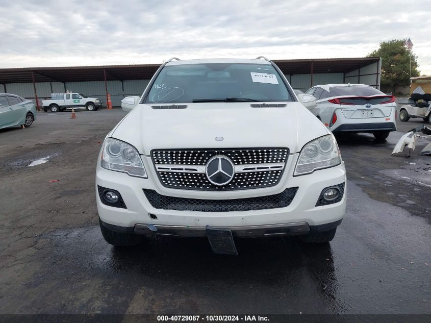 2010 Mercedes-Benz Ml 350 4Matic VIN: 4JGBB8GB3AA609972 Lot: 40729087