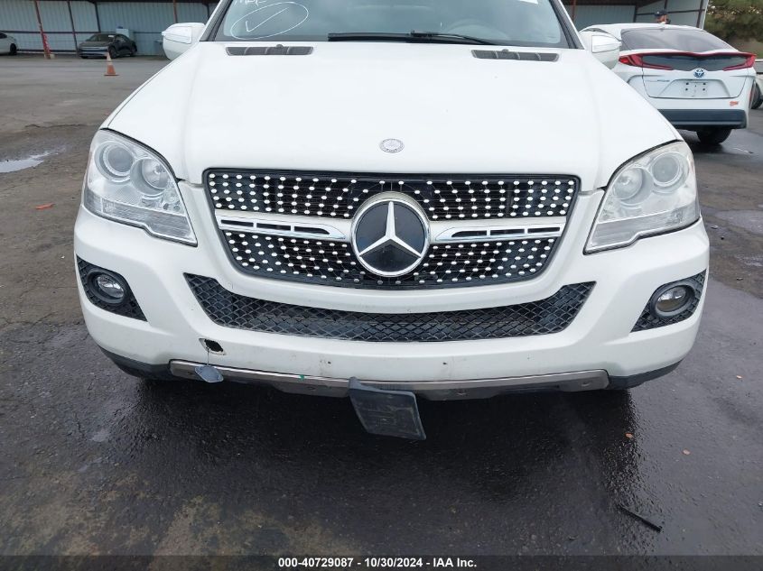 2010 Mercedes-Benz Ml 350 4Matic VIN: 4JGBB8GB3AA609972 Lot: 40729087