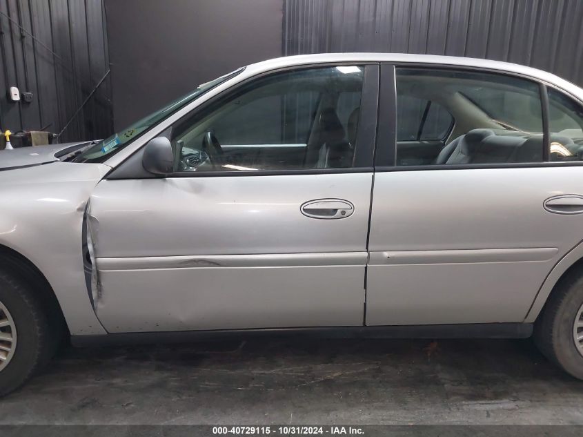 2001 Chevrolet Malibu VIN: 1G1ND52J116153796 Lot: 40729115