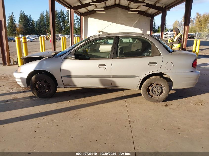 2000 Chevrolet Metro Lsi VIN: 2C1MR5224Y6717634 Lot: 40729119