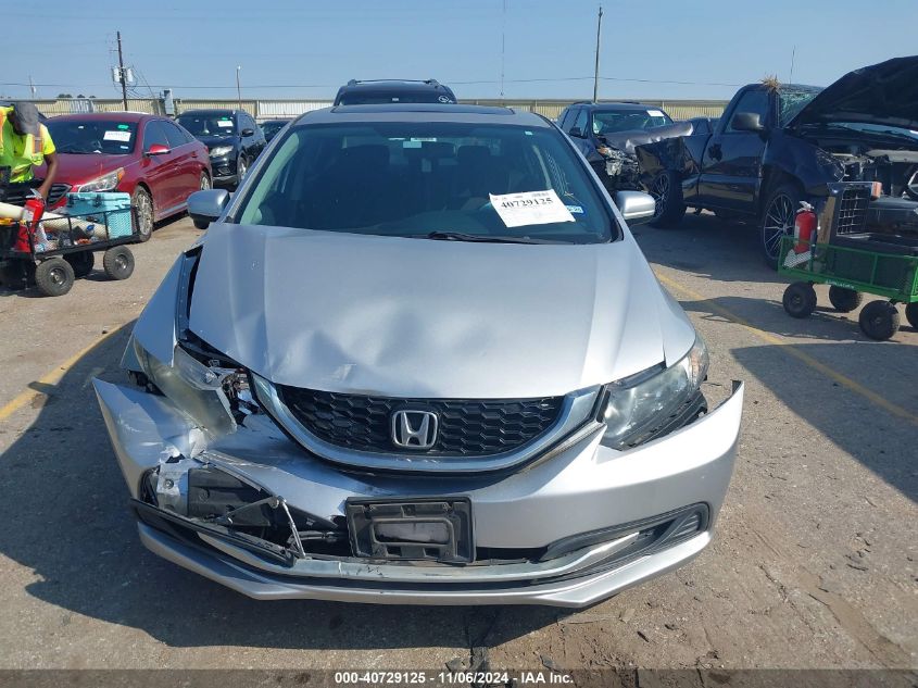 2015 Honda Civic Ex VIN: 19XFB2F81FE003695 Lot: 40729125