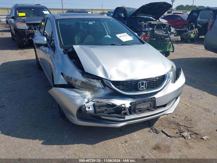 VIN 19XFB2F81FE003695 2015 Honda Civic, EX no.1