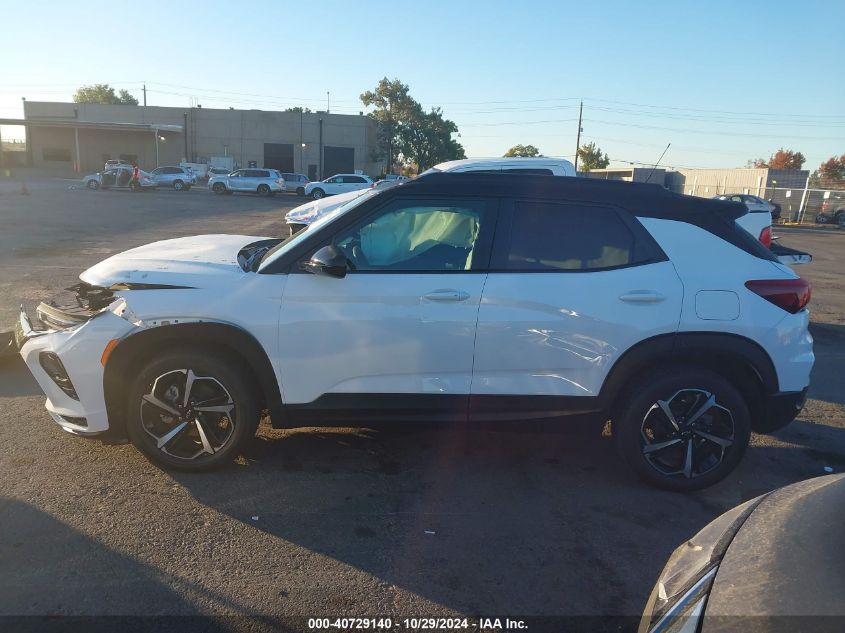 2023 Chevrolet Trailblazer Awd Rs VIN: KL79MUSL2PB127161 Lot: 40729140