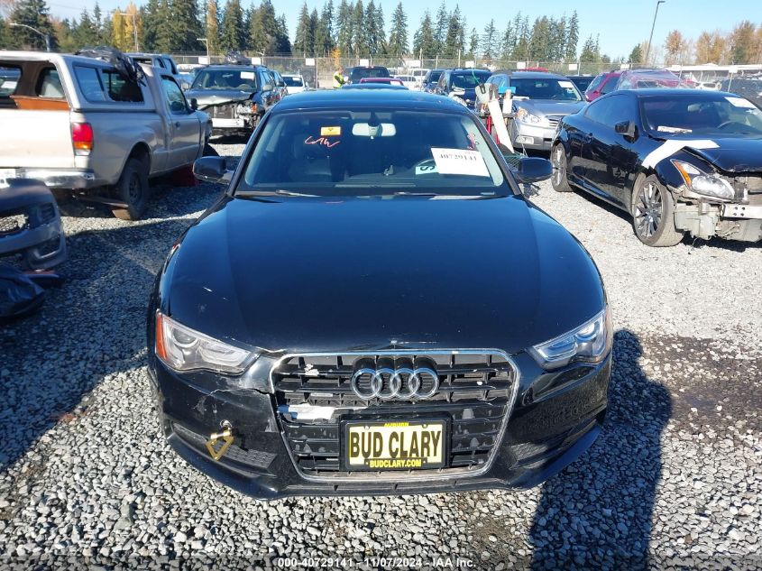 2013 Audi A5 2.0T Premium VIN: WAUGFAFR7DA040856 Lot: 40729141