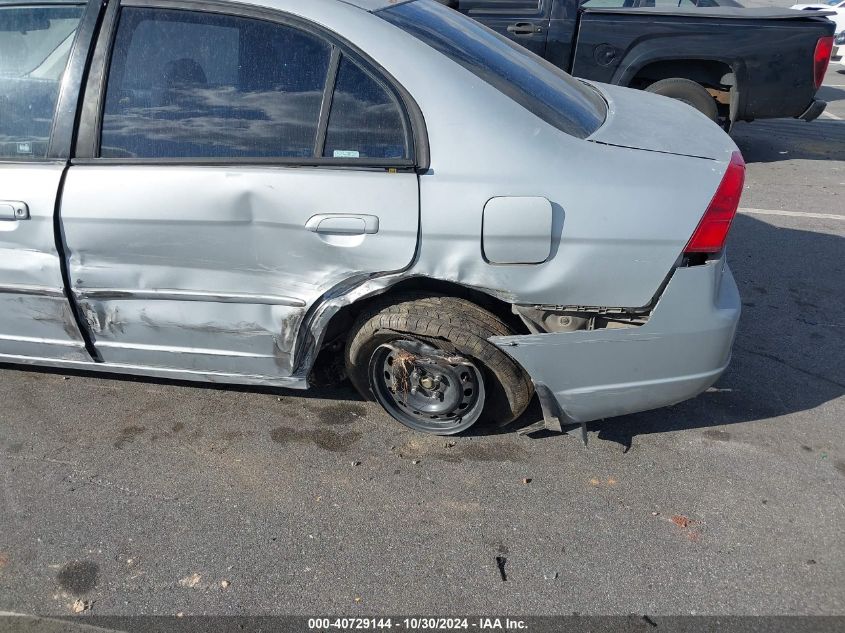 2003 Honda Civic Lx VIN: 2HGES16583H569754 Lot: 40729144