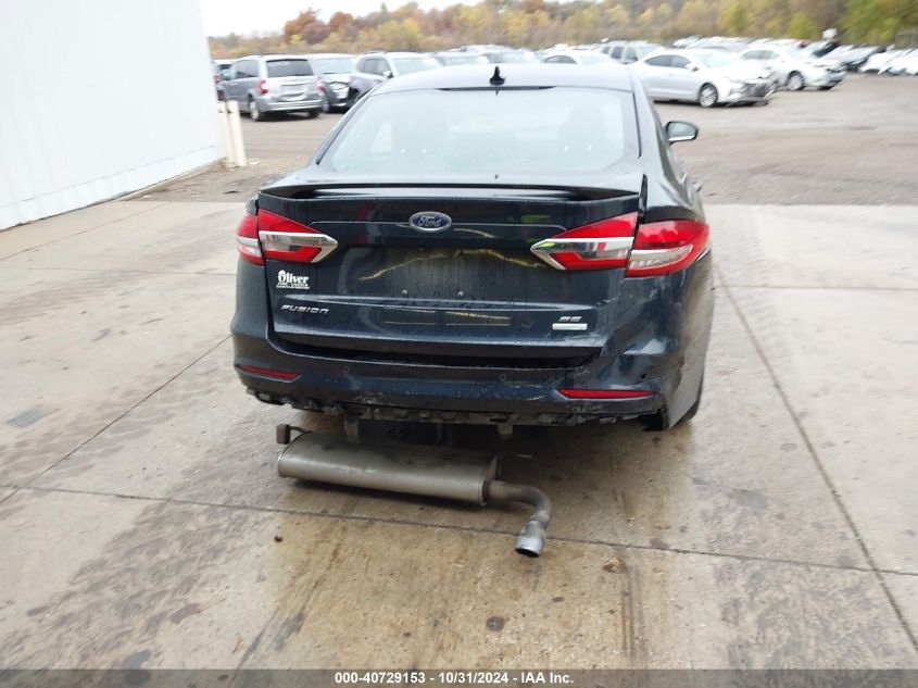 2020 Ford Fusion Se VIN: 3FA6P0HD2LR132250 Lot: 40729153