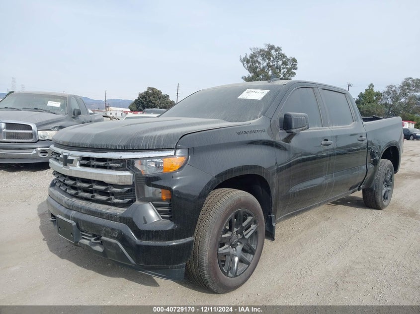 Vin: 3gcpabek2pg173607, lot: 41218554, chevrolet silverado 1500 2wd  short bed custom 20232