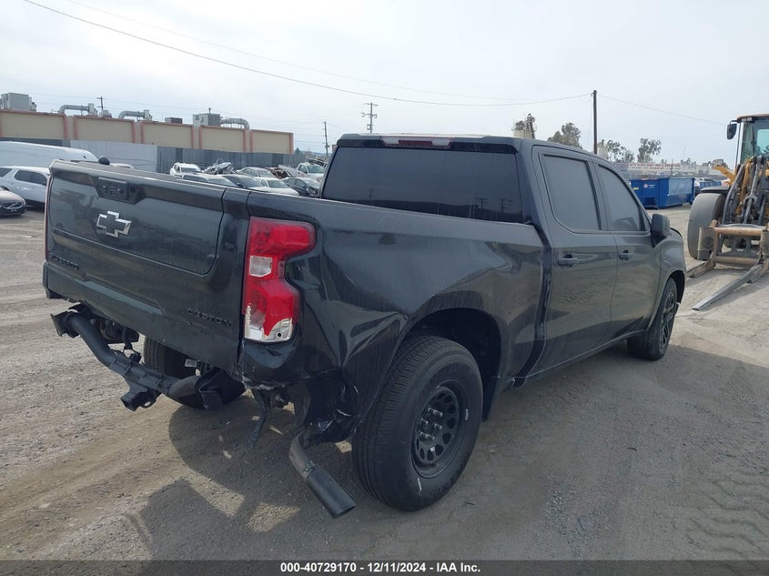 Vin: 3gcpabek2pg173607, lot: 41218554, chevrolet silverado 1500 2wd  short bed custom 20234