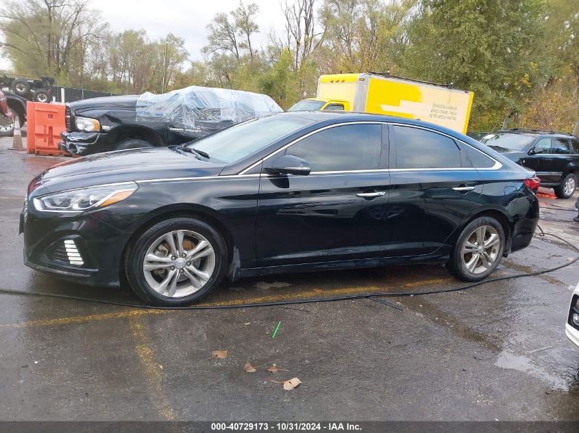 2019 Hyundai Sonata Sel VIN: 5NPE34AF0KH802822 Lot: 40729173