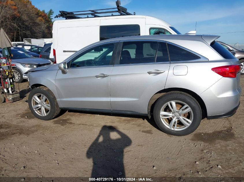 2015 Acura Rdx VIN: 5J8TB4H51FL005165 Lot: 40729176