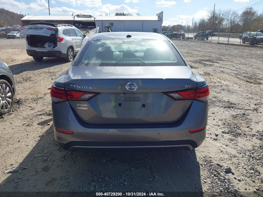 2022 Nissan Sentra Sv Xtronic Cvt VIN: 3N1AB8CV8NY275748 Lot: 40729200