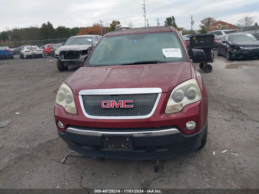 2011 GMC Acadia Sle VIN: 1GKKRPED6BJ142261 Lot: 40729214