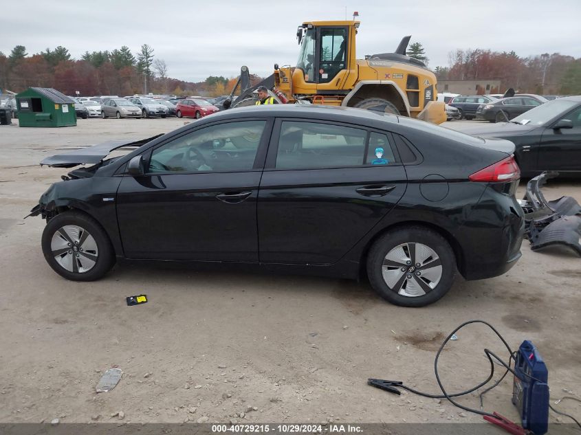 2019 Hyundai Ioniq Hybrid Blue VIN: KMHC65LC1KU179509 Lot: 40729215