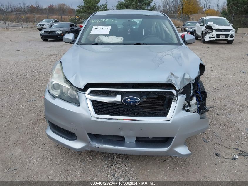 2014 Subaru Legacy 2.5I Premium VIN: 4S3BMBC61E3008901 Lot: 40729234