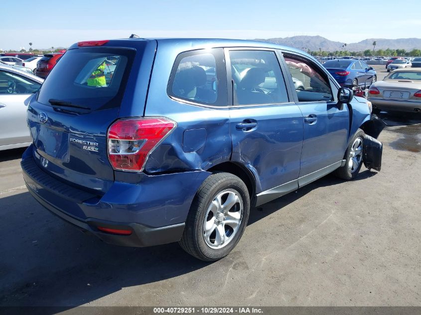 2014 Subaru Forester 2.5I VIN: JF2SJAAC5EH460415 Lot: 40729251