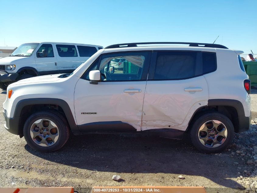 2015 Jeep Renegade Latitude VIN: ZACCJBBH9FPB98993 Lot: 40729253