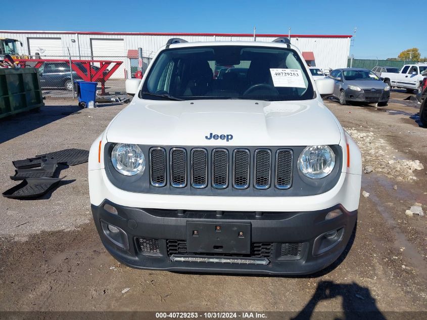 2015 Jeep Renegade Latitude VIN: ZACCJBBH9FPB98993 Lot: 40729253