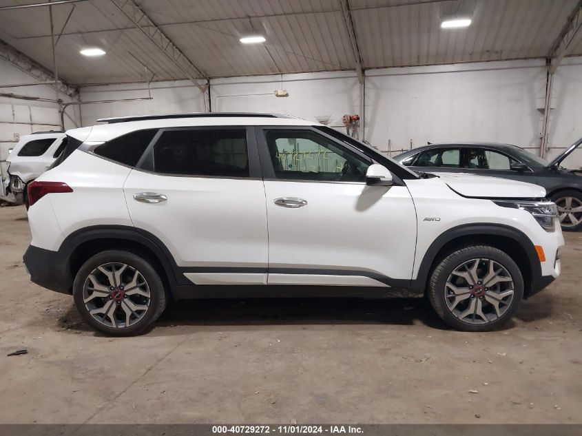 2022 Kia Seltos Sx Turbo VIN: KNDETCA2XN7278286 Lot: 40729272