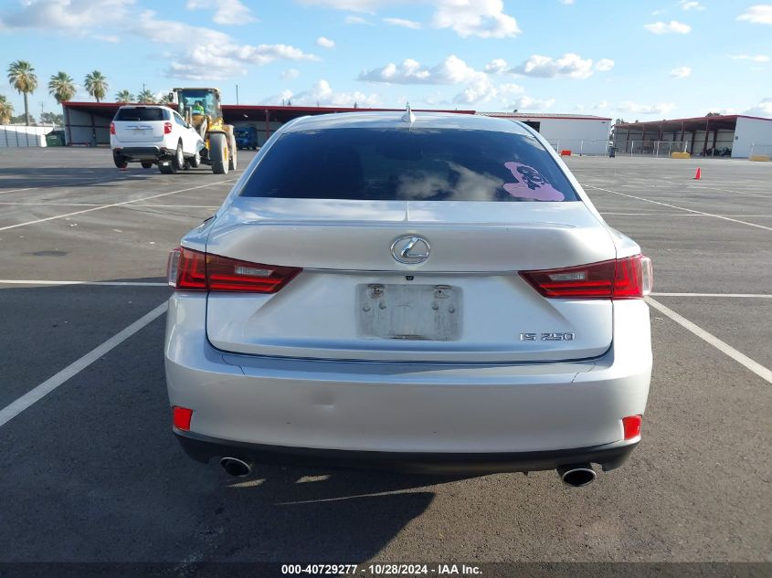 2014 Lexus Is 250 VIN: JTHBF1D22E5008585 Lot: 40729277