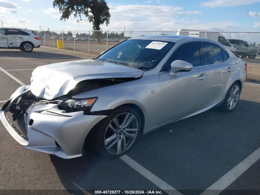 VIN JTHBF1D22E5008585 2014 Lexus IS, 250 no.2