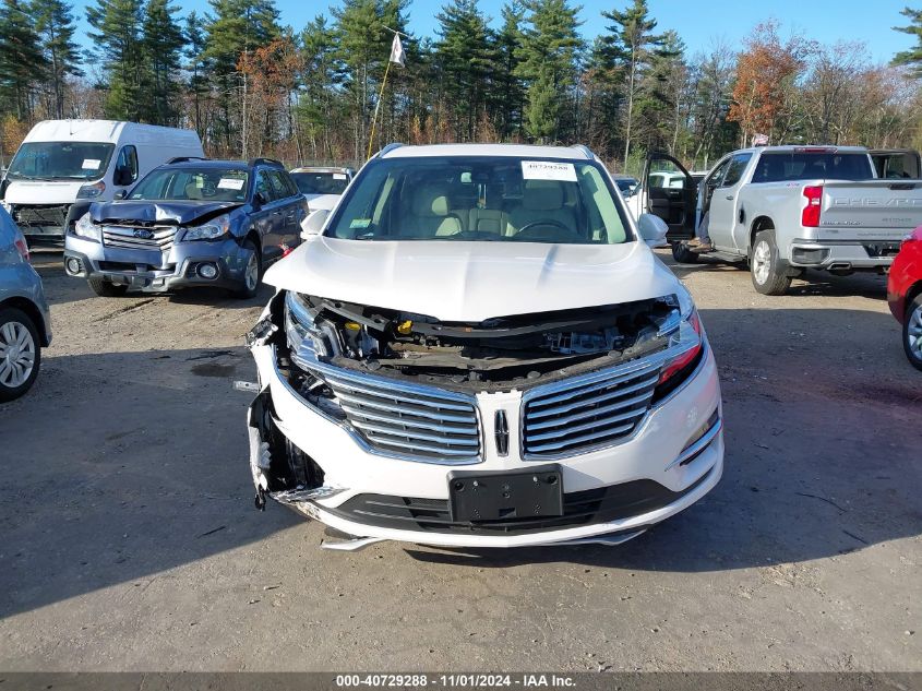 2018 Lincoln Mkc Reserve VIN: 5LMCJ3D94JUL30117 Lot: 40729288