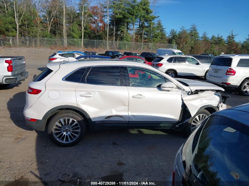 2018 Lincoln Mkc Reserve VIN: 5LMCJ3D94JUL30117 Lot: 40729288