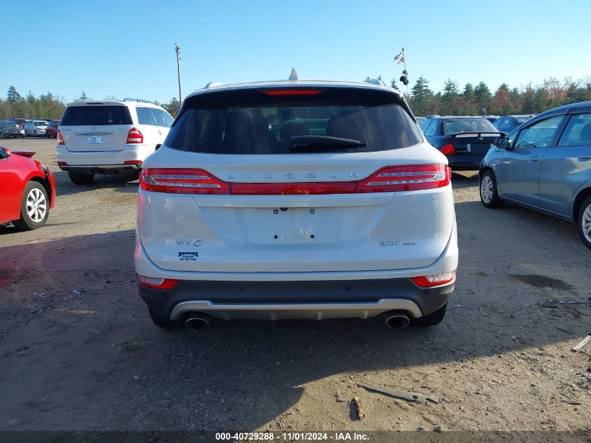 2018 Lincoln Mkc Reserve VIN: 5LMCJ3D94JUL30117 Lot: 40729288