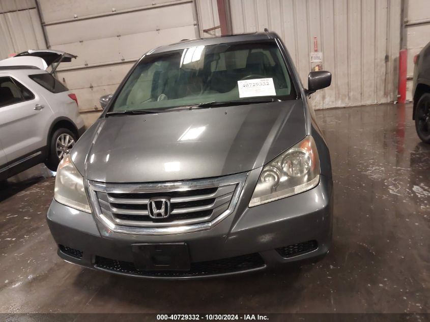 2010 Honda Odyssey Ex-L VIN: 5FNRL3H61AB054466 Lot: 40729332