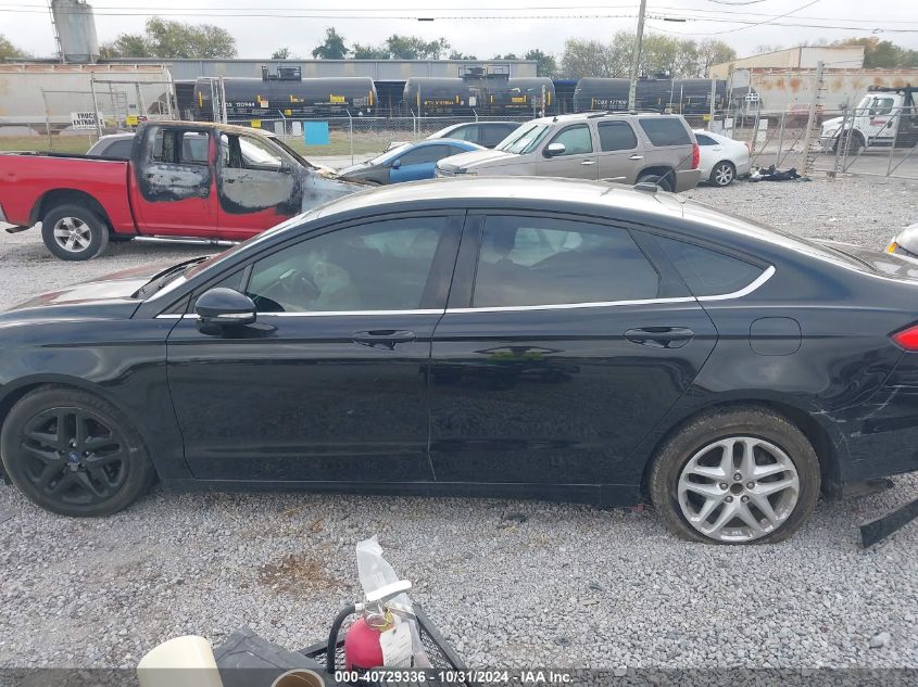 2016 Ford Fusion Se VIN: 1FA6P0H76G5111257 Lot: 40729336