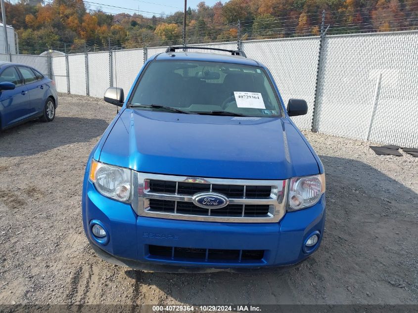 2011 Ford Escape Xlt VIN: 1FMCU9D71BKA97385 Lot: 40729364