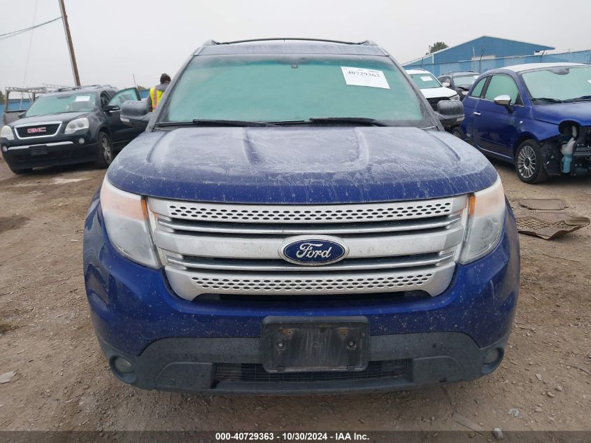 2013 Ford Explorer Xlt VIN: 1FM5K8D86DGB70886 Lot: 40729363