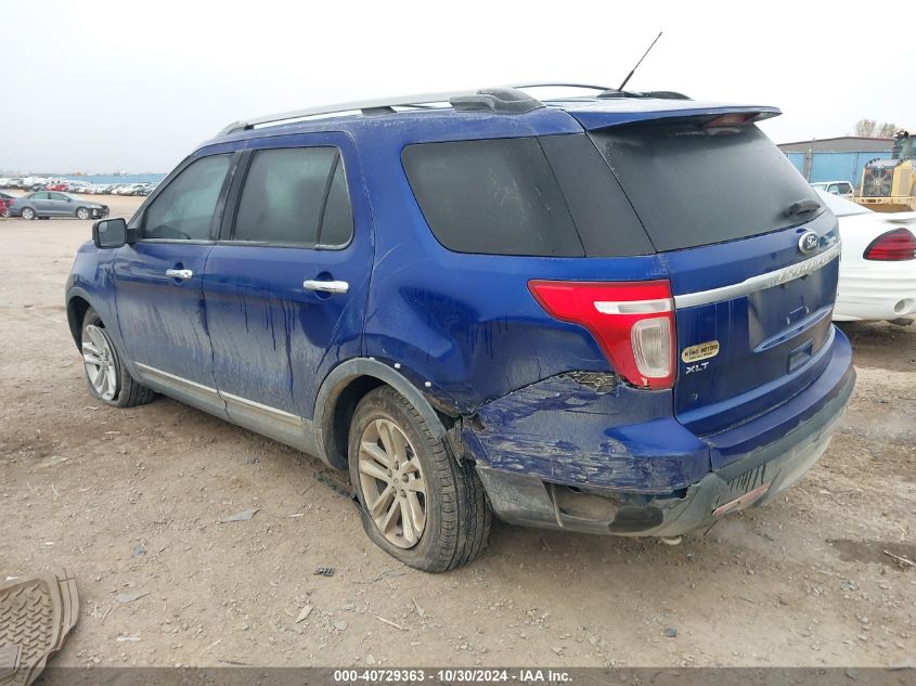 2013 Ford Explorer Xlt VIN: 1FM5K8D86DGB70886 Lot: 40729363