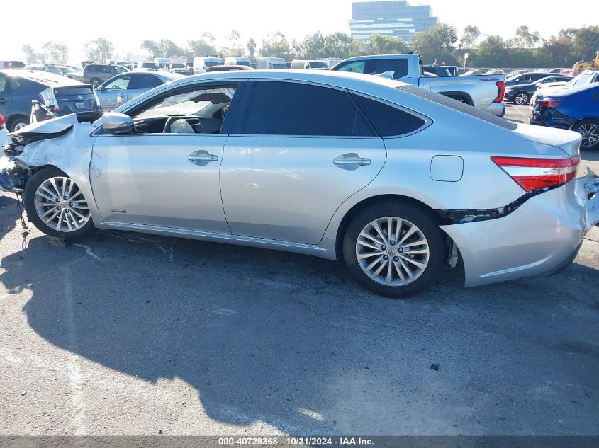 2013 Toyota Avalon Hybrid Limited VIN: 4T1BD1EB7DU004912 Lot: 40729368