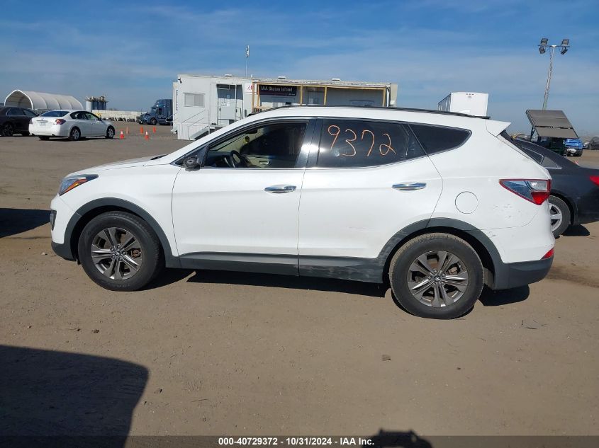 2014 Hyundai Santa Fe Sport 2.4L VIN: 5XYZUDLB9EG227110 Lot: 40729372