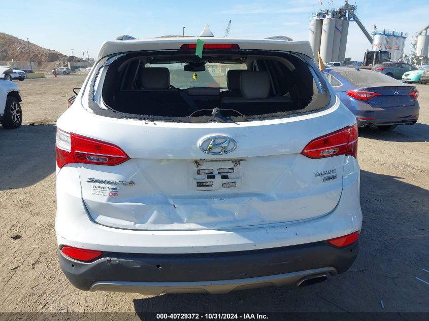 2014 HYUNDAI SANTA FE SPORT 2.4L - 5XYZUDLB9EG227110