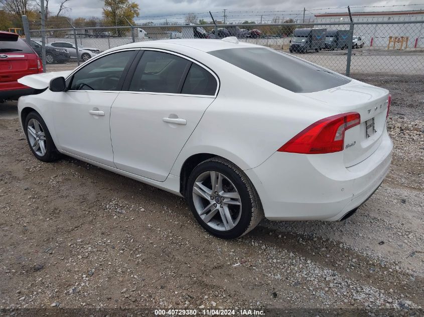 VIN YV1612FS4E2293760 2014 Volvo S60, T5 no.3