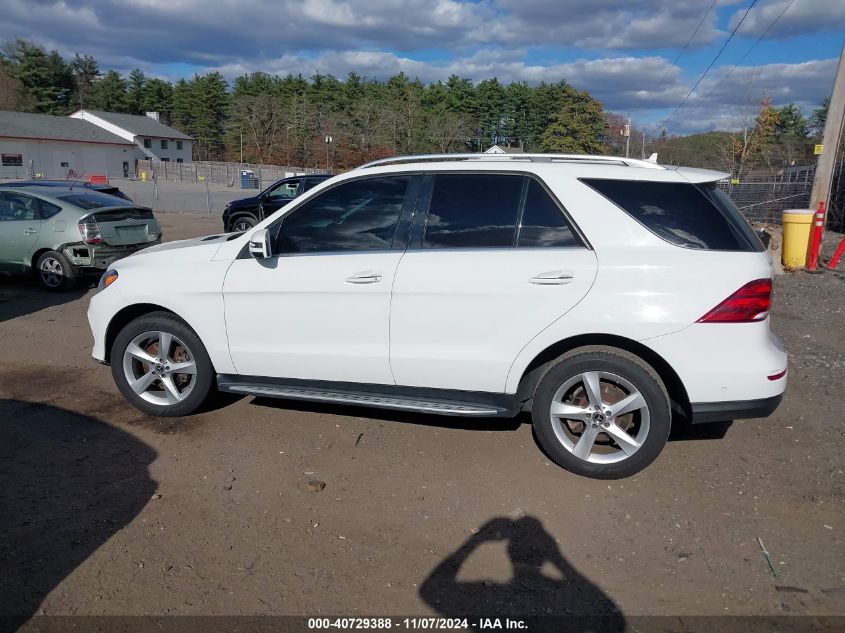 2017 Mercedes-Benz Gle 350 4Matic VIN: 4JGDA5HB7HA926401 Lot: 40729388