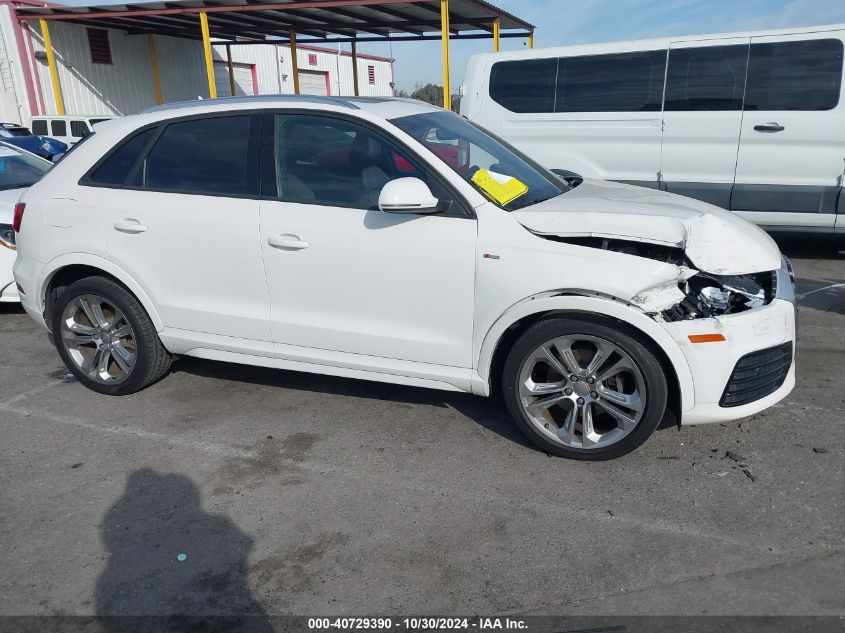 2018 Audi Q3 2.0T Premium/2.0T Sport Premium VIN: WA1ECCFSXJR007455 Lot: 40729390