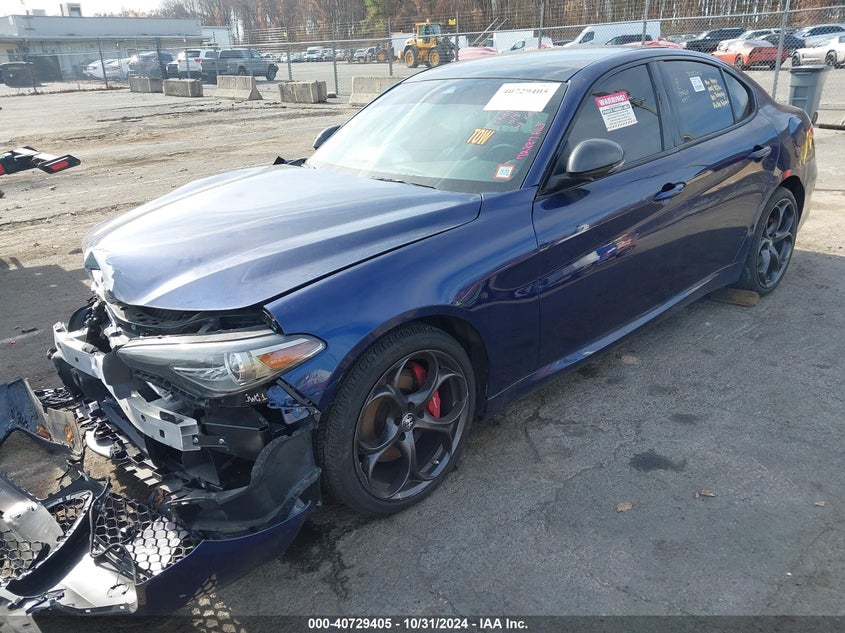 2020 ALFA ROMEO GIULIA VIN: ZARFANBNXL7626265