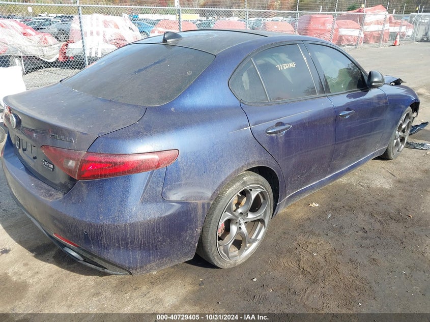 2020 ALFA ROMEO GIULIA VIN: ZARFANBNXL7626265