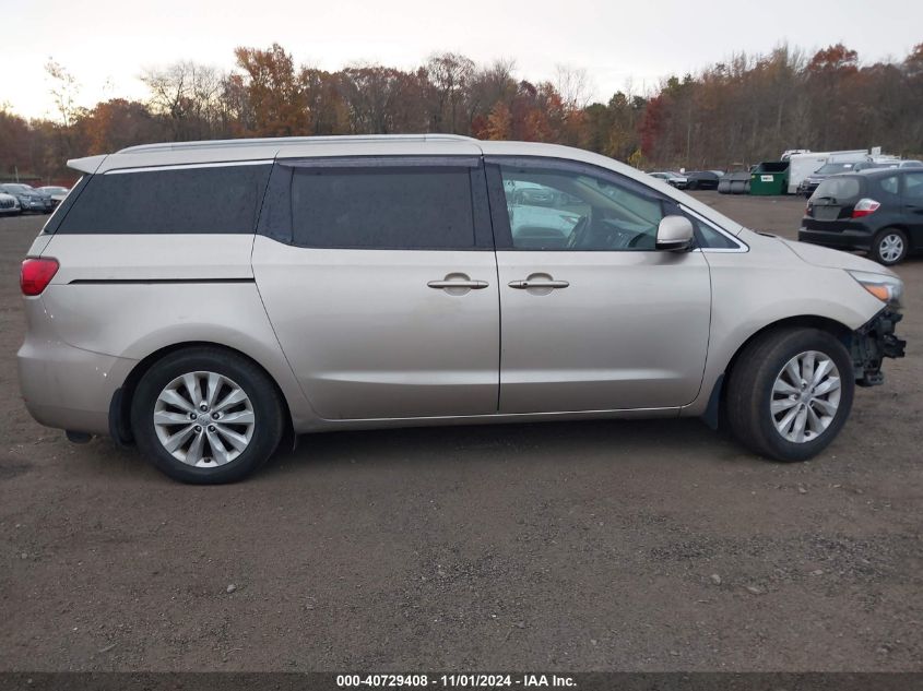 2015 Kia Sedona Ex VIN: KNDMC5C18F6045882 Lot: 40729408